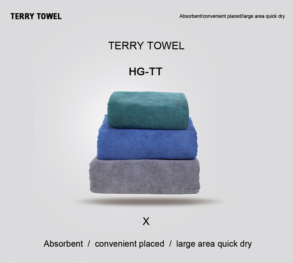 microfiber terry sport towel