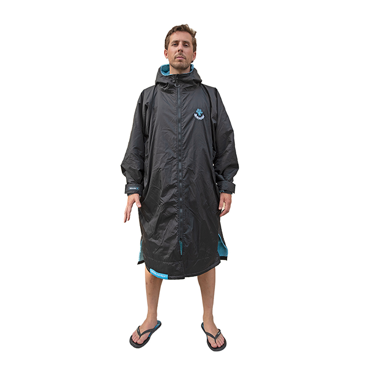 Custom Logo Adult Long Sleeve Dry Robe Changing Robe Waterproof Surfing Poncho Coat