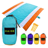 Outdoor waterproof beach blanket sand free portable camping mat