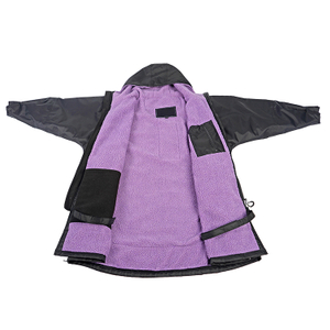 Custom Waterproof And Warm Equestrian Coat Changing Robe Dry Robe For Horse Riding Clothing