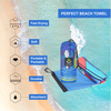 Custom Surf Microfiber Printed Sand Free Beach Towel