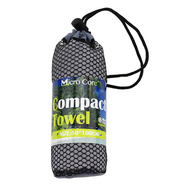 Microfiber Compact Towel For Outdoor Or Promotion Gift