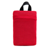 Packable polyester pocket blanket for outdoor picnic